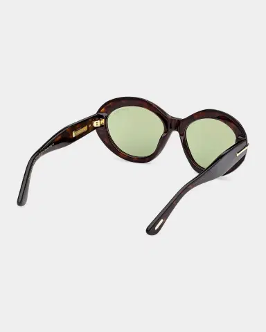 TOM FORD Icon 55MM Oval Sunglasses | Thumbnail 6