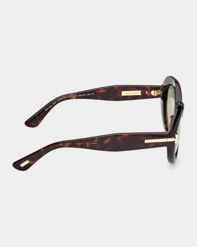TOM FORD Icon 55MM Oval Sunglasses | Thumbnail 7