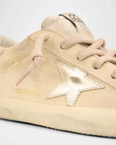 Golden Goose Super-Star Suede Low-Top Sneakers | Thumbnail 5 Golden Goose Super-Star Suede Low-Top Sneakers | Thumbnail 5