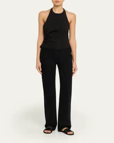 A.L.C. Sylvie Linen-Blend Halter Top | Thumbnail 2