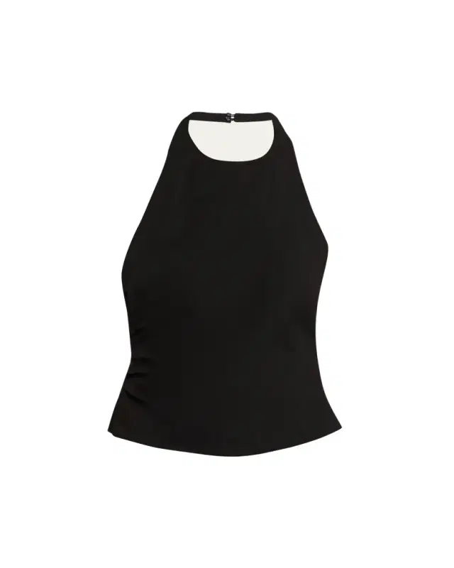 A.L.C. Sylvie Linen-Blend Halter Top