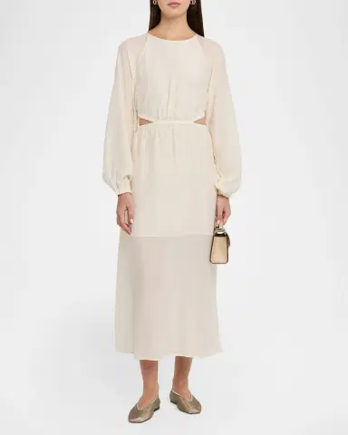 Akyn Studio Joya Cutout Midi Dress | Thumbnail 2 Akyn Studio Joya Cutout Midi Dress | Thumbnail 2