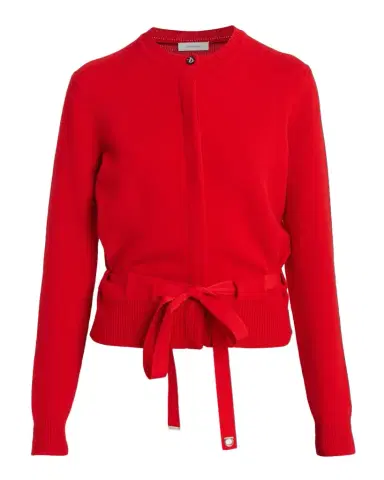 Ferragamo Belted Cashmere Crewneck Cardigan | Thumbnail 1 Ferragamo Belted Cashmere Crewneck Cardigan | Thumbnail 1
