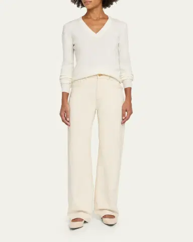 Brunello Cucinelli V-Neck Cashmere Sweater | Thumbnail 6 Brunello Cucinelli V-Neck Cashmere Sweater | Thumbnail 6
