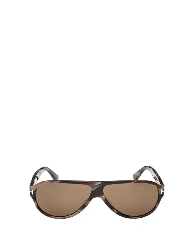 TOM FORD Men's Samuele Acetate Aviator Sunglasses