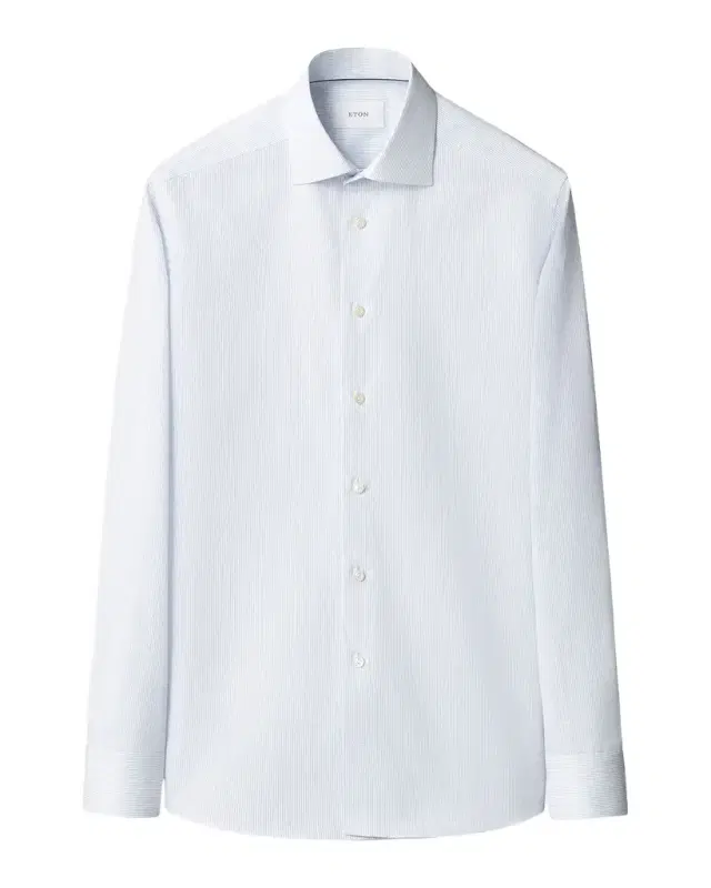 Eton Men 's Signature Fine Striped Twill Slim-Fit Dress Shirt
