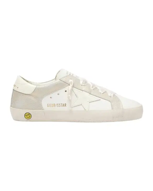 Golden Goose Girl 's Super-Star Leather Low-Top Sneakers, Toddler