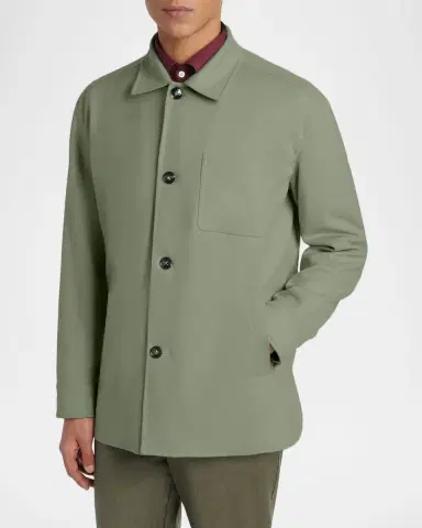 Kiton Men's Cashmere Outdoor Jacket | Thumbnail 4 Kiton Men's Cashmere Outdoor Jacket | Thumbnail 4