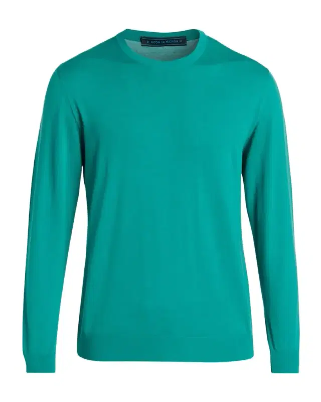 Kiton Men's Wool Crewneck Sweater