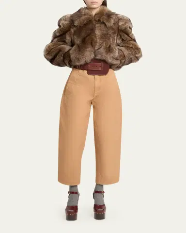Chloé Brushed Shearling Jacket | Thumbnail 2