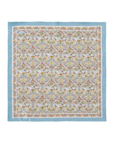Eton Men's Floral Linen Pocket Square | Thumbnail 3