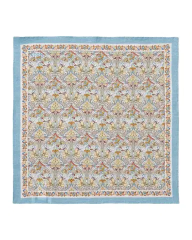 Eton Men's Floral Linen Pocket Square | Thumbnail 1