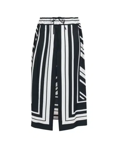 Brandon Maxwell Jameson A-Line Viscose Skirt | Thumbnail 1