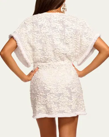 Ramy Brook Laurie Paillette Coverup Mini Dress | Thumbnail 3 Ramy Brook Laurie Paillette Coverup Mini Dress | Thumbnail 3