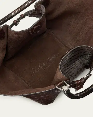 Ralph Lauren Collection The Ralph Alligator Tote Bag | Thumbnail 4