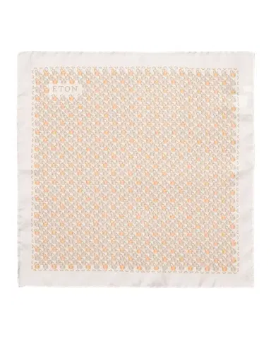 Eton Men's Aperol Spritz Silk Pocket Square | Thumbnail 1