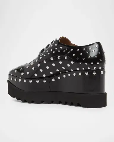 Stella McCartney 75mm Elyse Studded Derbys | Thumbnail 4 Stella McCartney 75mm Elyse Studded Derbys | Thumbnail 4