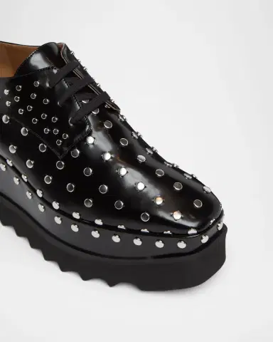 Stella McCartney 75mm Elyse Studded Derbys | Thumbnail 5 Stella McCartney 75mm Elyse Studded Derbys | Thumbnail 5