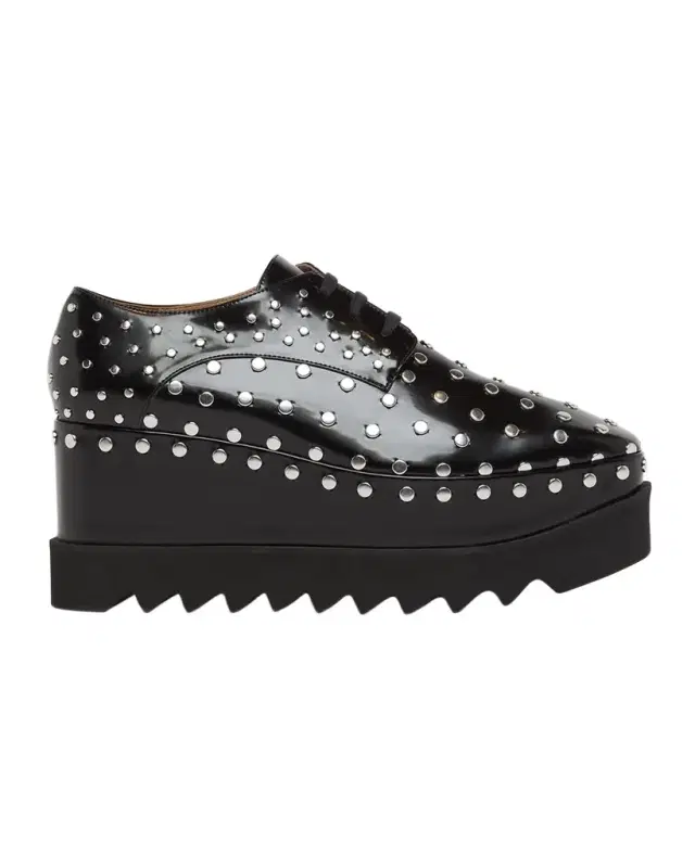 Stella McCartney 75mm Elyse Studded Derbys