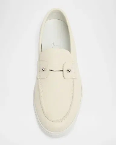 Christian Louboutin Chambeliboat Donna Leather Boat Shoes | Thumbnail 4