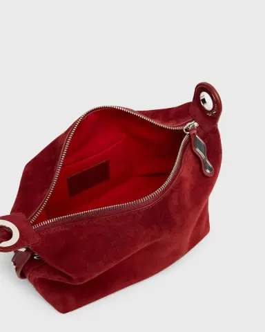 Christian Louboutin Flo Suede Pouch Bag | Thumbnail 2