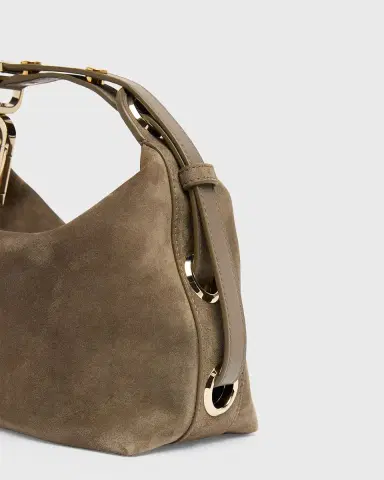 Christian Louboutin Flo Suede Pouch Bag | Thumbnail 5