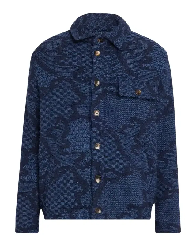 Etro Men 's Roma Knitted Overshirt