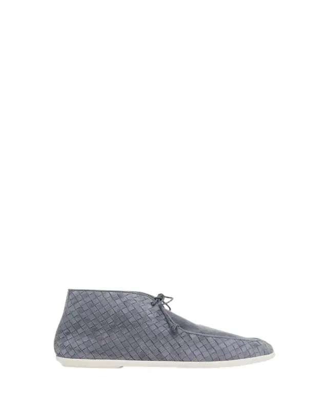 Men's Dawson Intrecciato Leather Chukka Boots