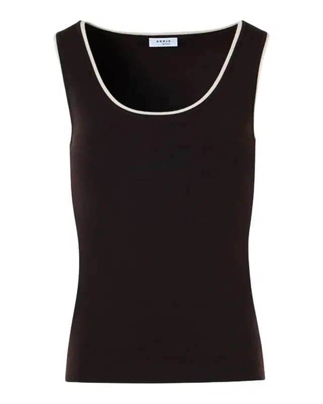 Akris punto Merino Wool Knit Tank Top