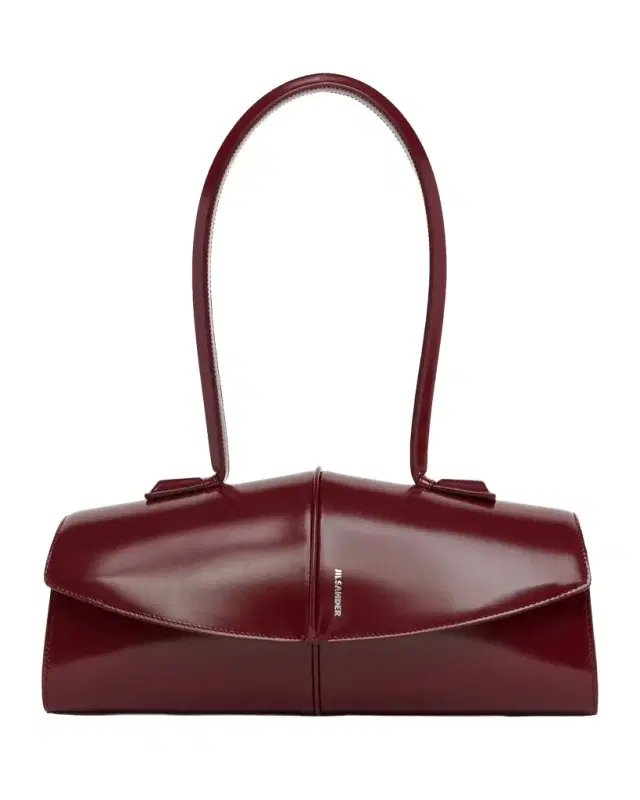 Jil Sander Linea Leather Shoulder Bag