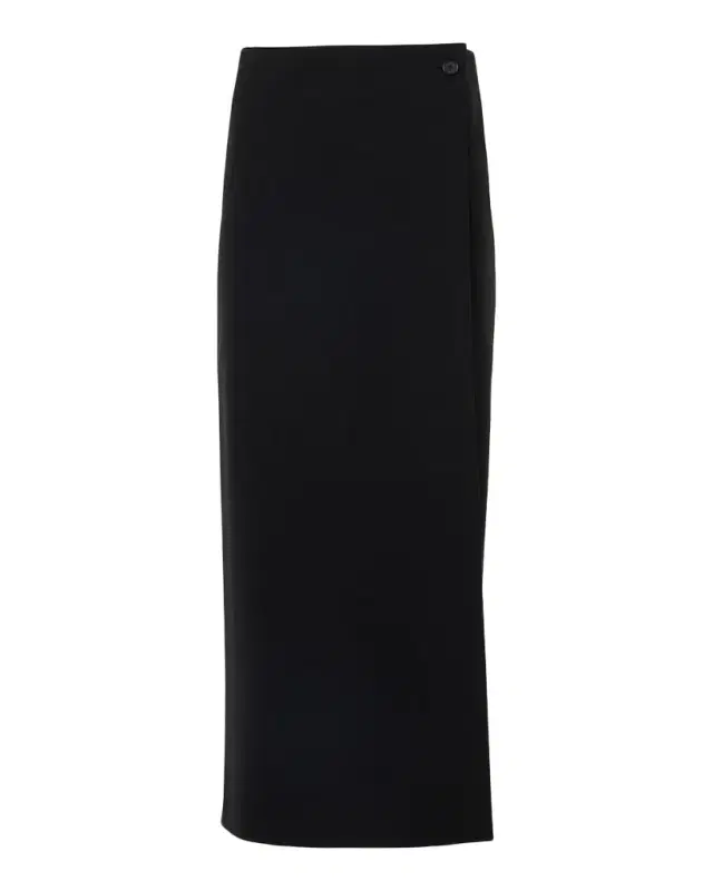 Akris punto Jersey Wrap Midi Skirt