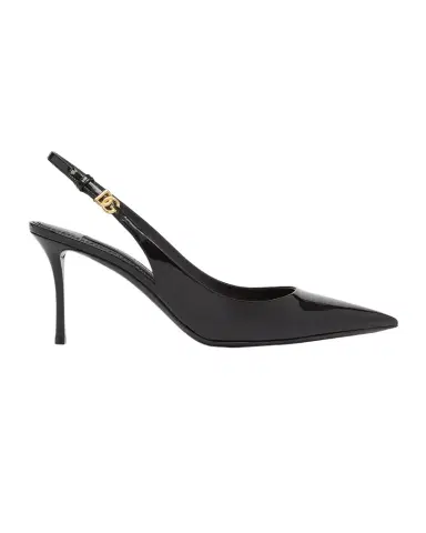 Dolce & Gabbana 5mm DG Vernice Patent Leather Slingback Pumps | Thumbnail 1 Dolce & Gabbana 5mm DG Vernice Patent Leather Slingback Pumps | Thumbnail 1