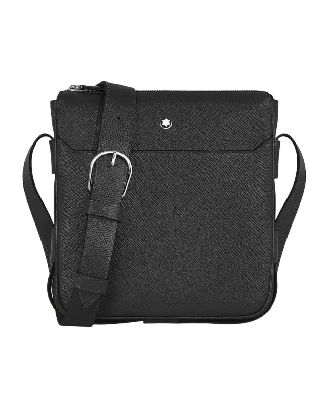 Montblanc Men 's Sartorial Leather Crossbody Bag