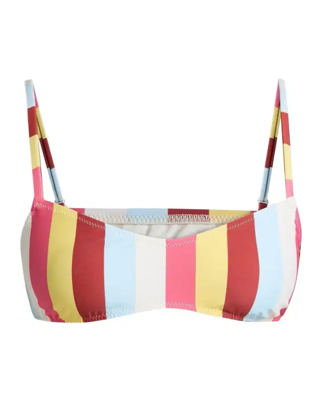 Solid and Striped The Rachel Stripe Bikini Top