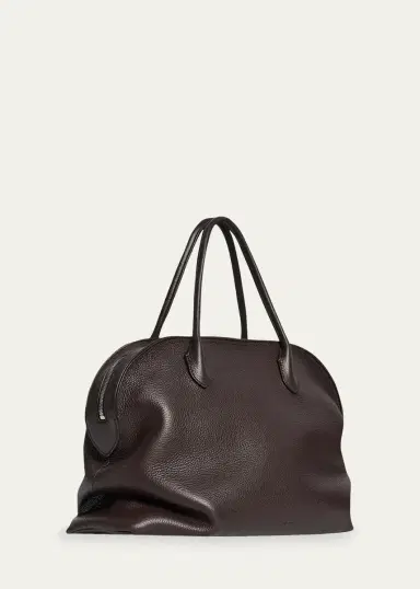 The Row Agnes 15 Top-Handle Bag in Grain Leather | Thumbnail 2 The Row Agnes 15 Top-Handle Bag in Grain Leather | Thumbnail 2