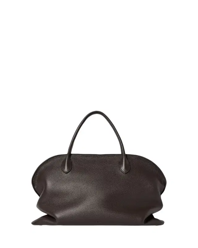 THE ROW Agnes 15 Top-Handle Bag in Grain Leather
