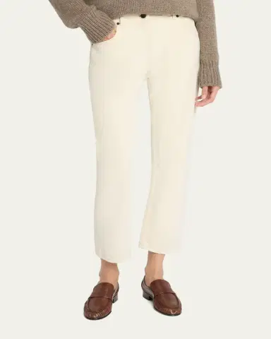The Row Riaco Straight-Leg Ankle Jeans | Thumbnail 4