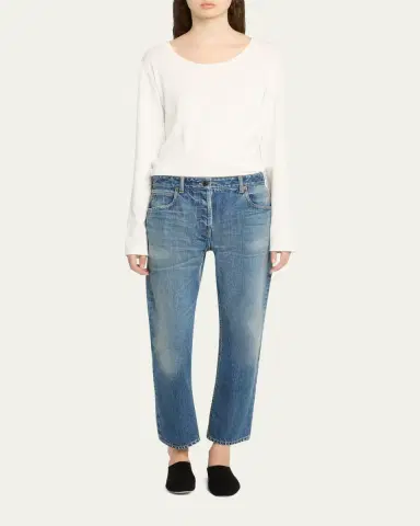 The Row Riaco Straight-Leg Ankle Jeans | Thumbnail 7