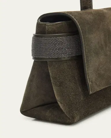Brunello Cucinelli Essence Suede Top-Handle Bag | Thumbnail 5 Brunello Cucinelli Essence Suede Top-Handle Bag | Thumbnail 5