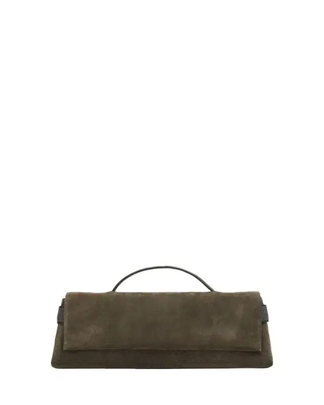 Essence Suede Top-Handle Bag