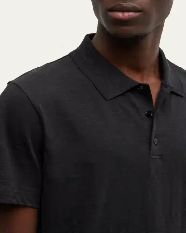 Theory Men's Bron D Cosmos Polo Shirt | Thumbnail 5 Theory Men's Bron D Cosmos Polo Shirt | Thumbnail 5