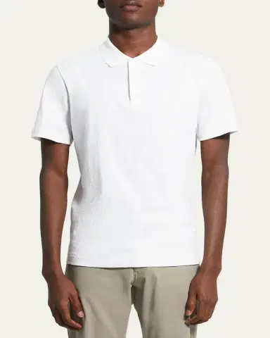 Theory Men's Bron D Cosmos Polo Shirt | Thumbnail 8 Theory Men's Bron D Cosmos Polo Shirt | Thumbnail 8