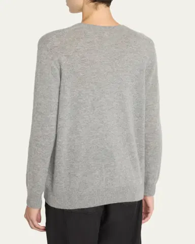 The Row Phora Lightweight Cashmere V-Neck Sweater | Thumbnail 7 The Row Phora Lightweight Cashmere V-Neck Sweater | Thumbnail 7
