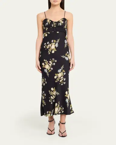 Veronica Beard Kieren Floral Slip Dress | Thumbnail 2