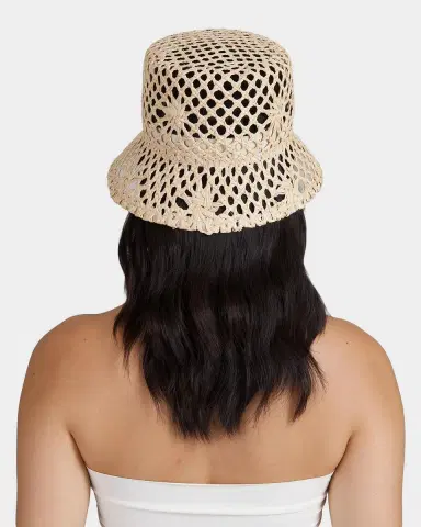 Eugenia Kim Jonah Open-Weave Bucket Hat | Thumbnail 3