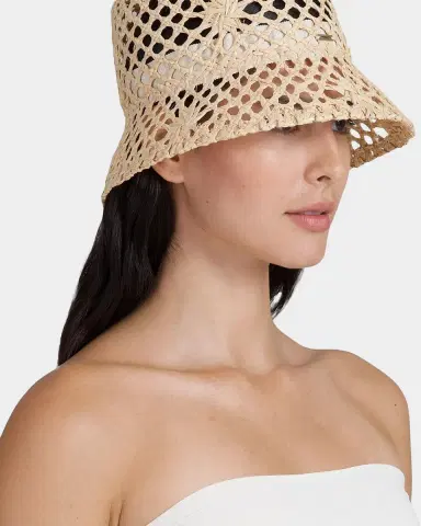 Eugenia Kim Jonah Open-Weave Bucket Hat | Thumbnail 6