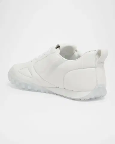 Givenchy Men's New Glide Leather Low-Top Sneakers | Thumbnail 4 Givenchy Men's New Glide Leather Low-Top Sneakers | Thumbnail 4