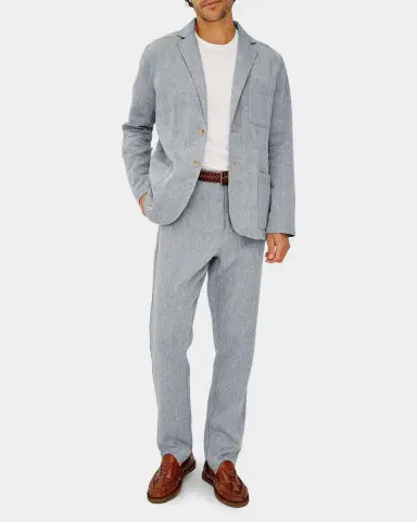 RAILS Men's Harris Stretch Cotton-Linen Blazer | Thumbnail 2 RAILS Men's Harris Stretch Cotton-Linen Blazer | Thumbnail 2