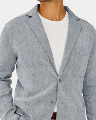 RAILS Men's Harris Stretch Cotton-Linen Blazer | Thumbnail 5 RAILS Men's Harris Stretch Cotton-Linen Blazer | Thumbnail 5