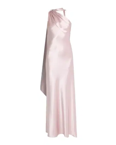 Talbot Runhof Crepe Satin One-Shoulder Long Evening Gown | Thumbnail 1